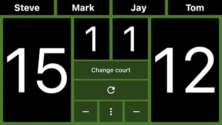 Badminton Scoreboard android App screenshot 5