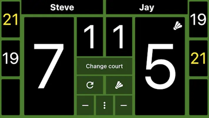 Badminton Scoreboard android App screenshot 6