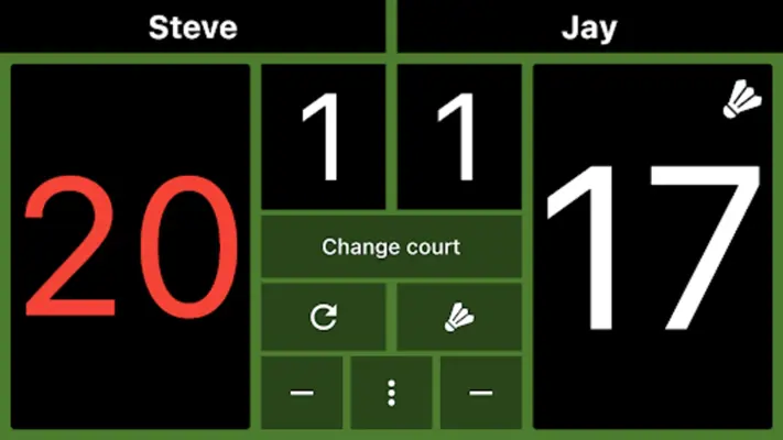 Badminton Scoreboard android App screenshot 7